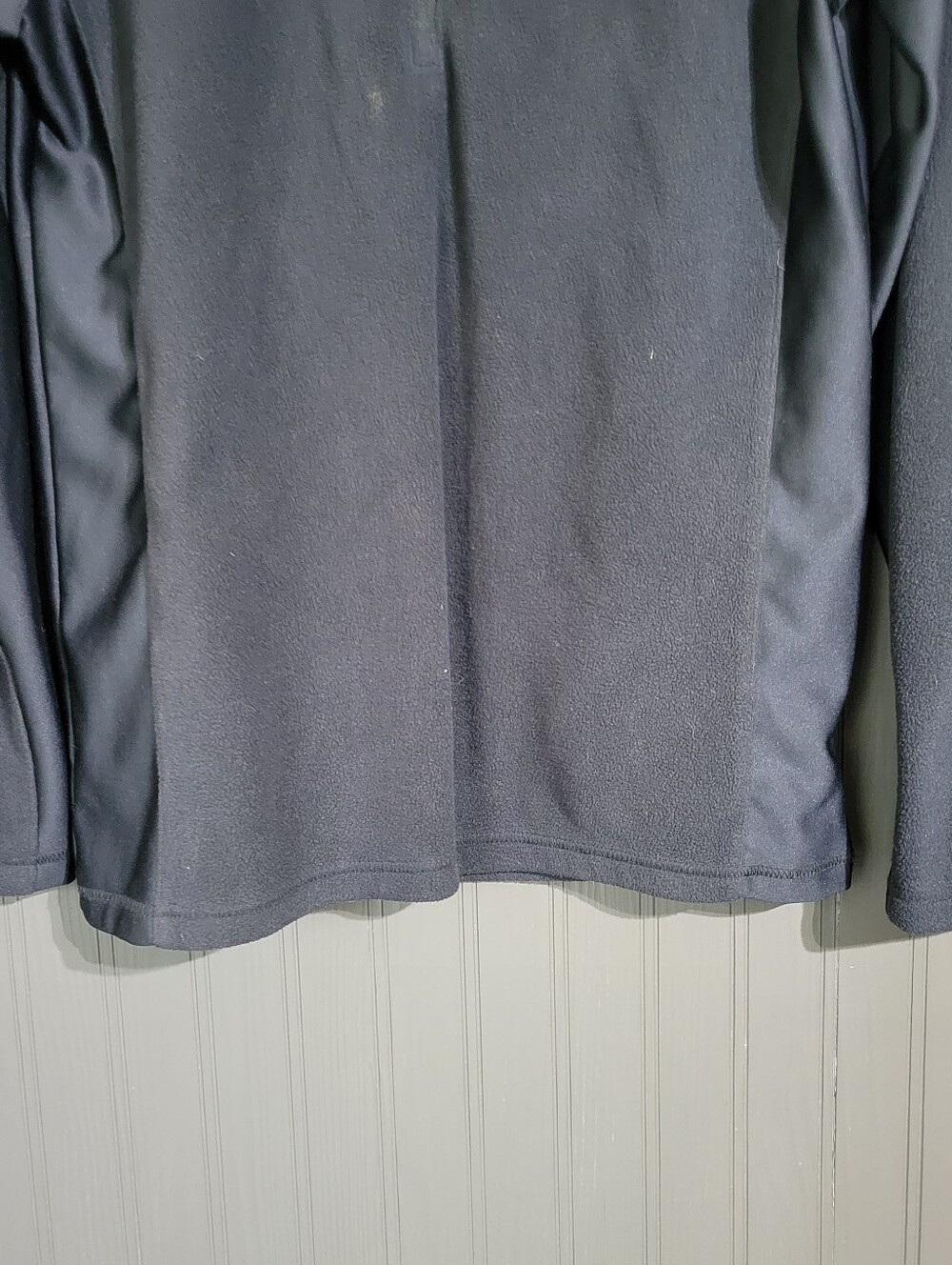 Columbia Fleece Falls Half Zip Hybrid Fleece Pullover Sweater Black Men's Medium - Picture 4 of 7